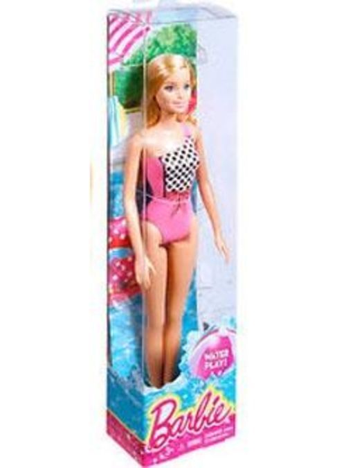 barbie in the water